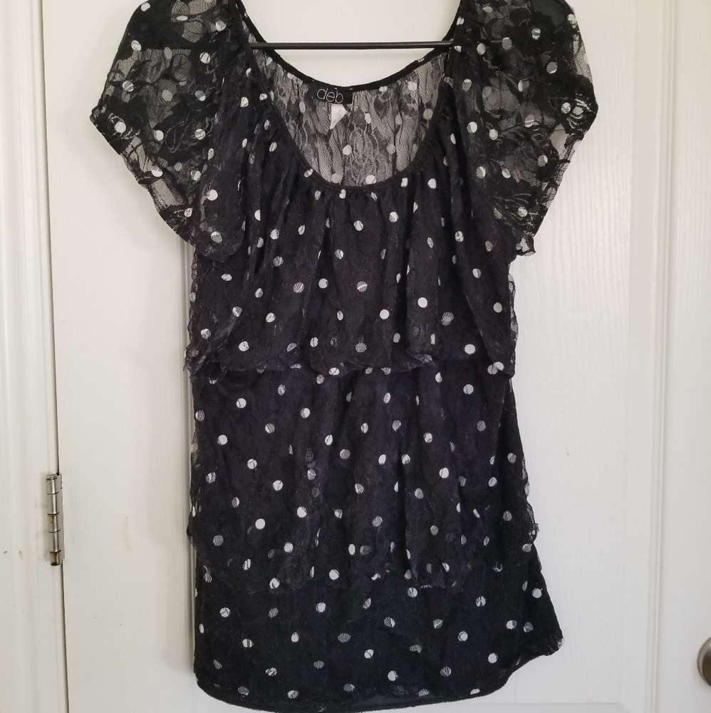 Ruffle Laced shirt